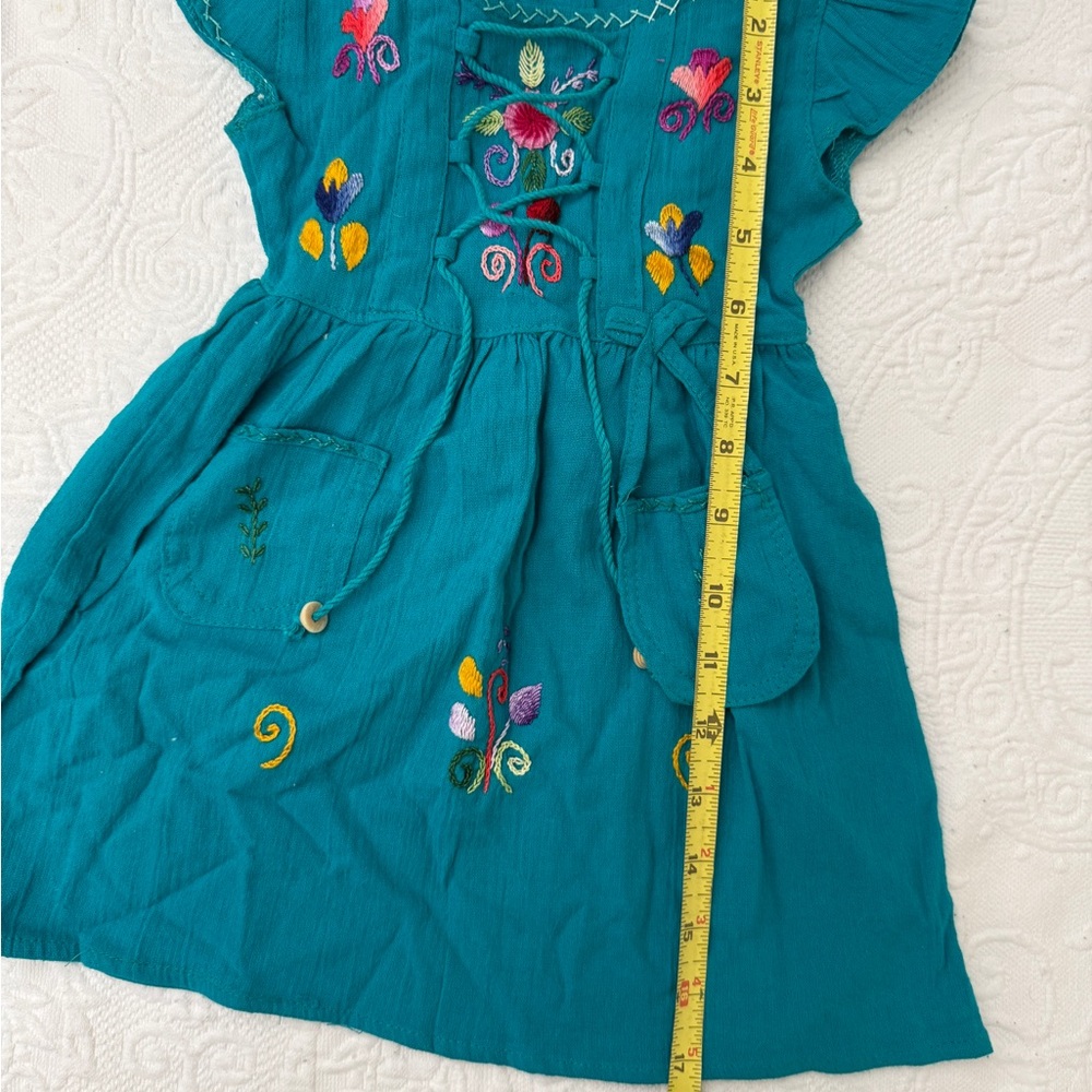 Mexican toddler Embroidered Dress